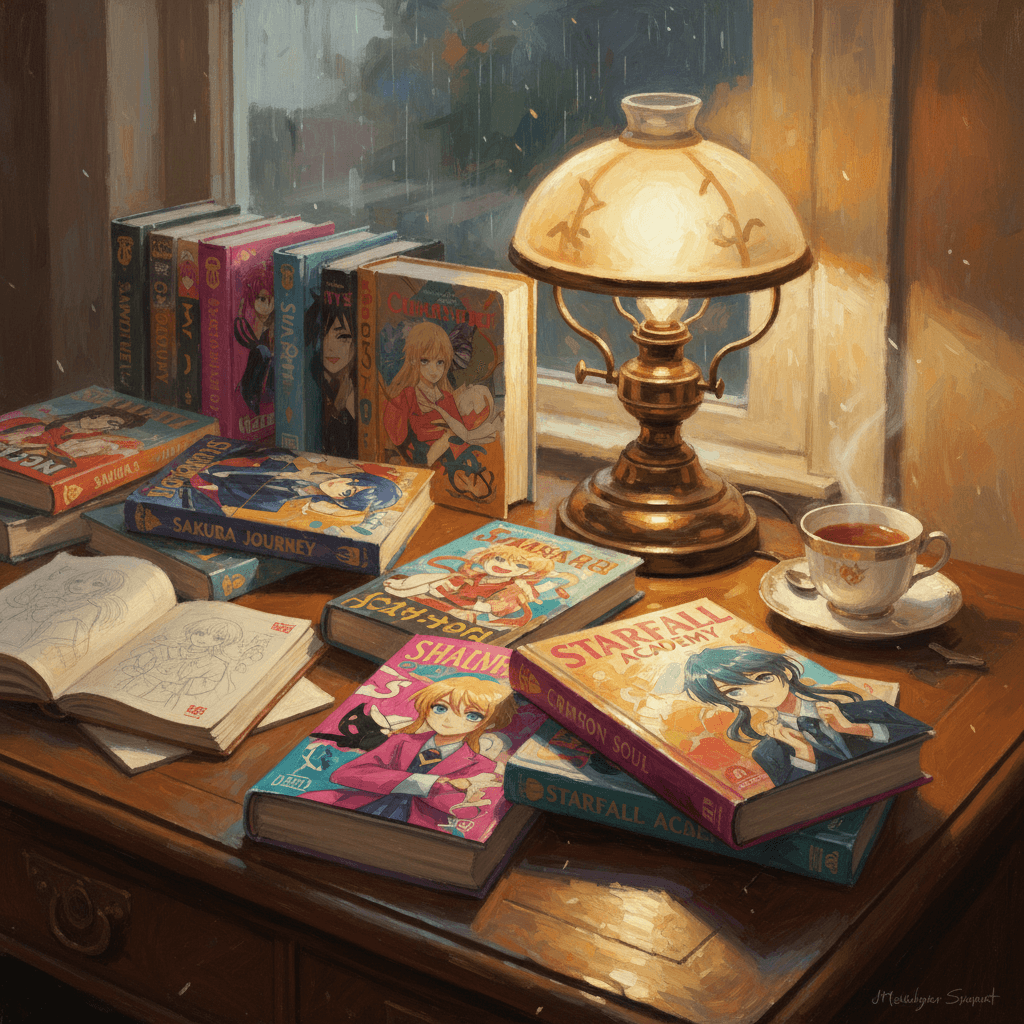 Is anime haram in Islam — illustration representing anime and Islamic guidance on entertainment