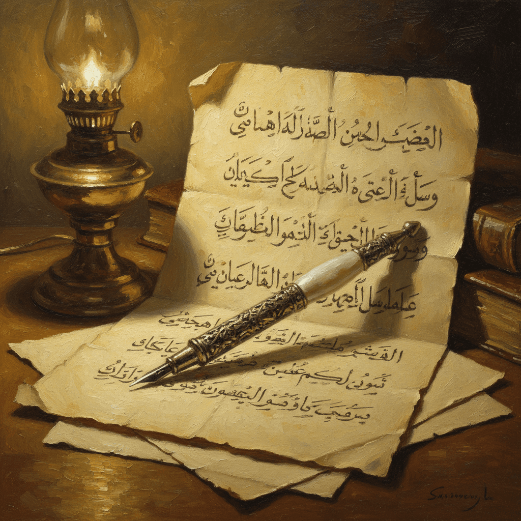 Is drawing haram in Islam — art supplies and a sketchbook on a warm-toned surface